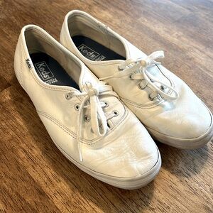 White leather Keds sneakers women’s size 8